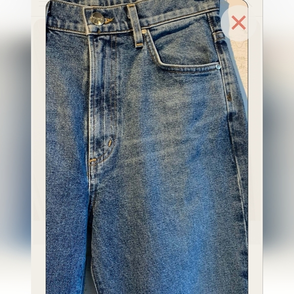 Goldsign Mellery High-Waisted Straight Jeans - Picture 6 of 8